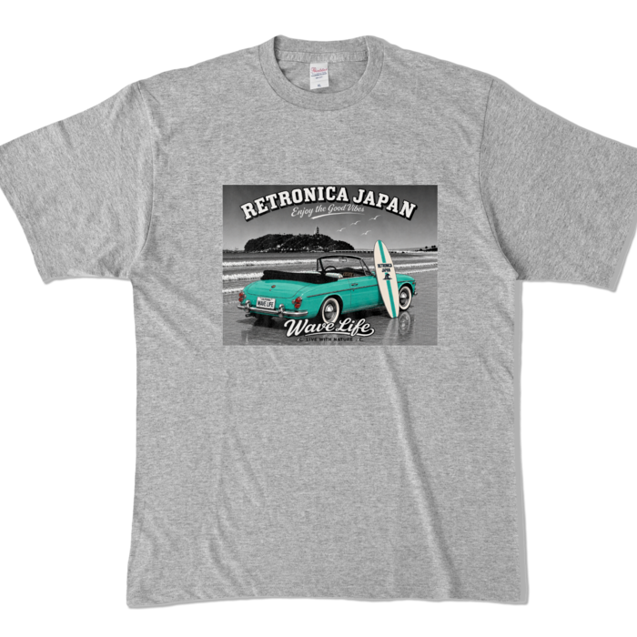 カラーTシャツ - XL - 杢グレー (濃色)