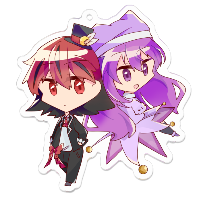 アクリルキーホルダー - 70 x 70 (mm)