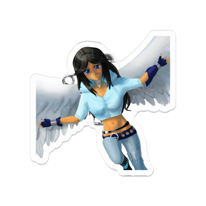 アクリルバッジ - 50 x 50 (mm)