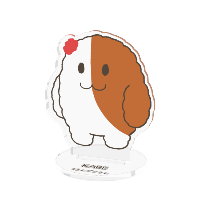 カレー アクリルフィギュア - 70x70mm