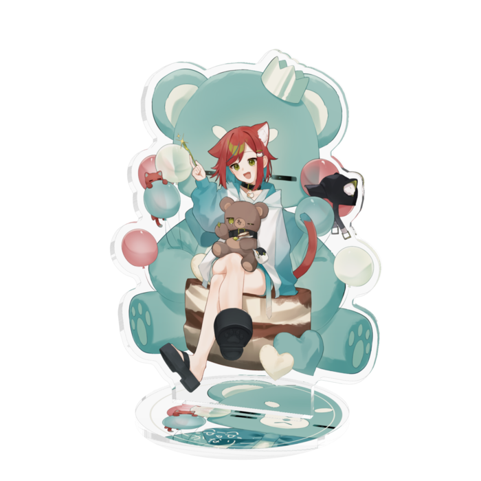アクリルフィギュア - 100x100mm