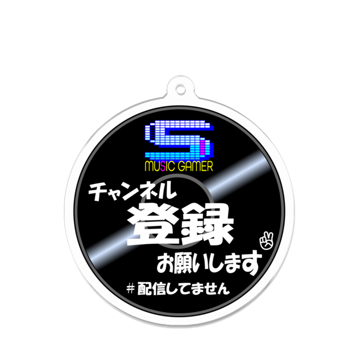 アクリルキーホルダー - 70 x 70 (mm)