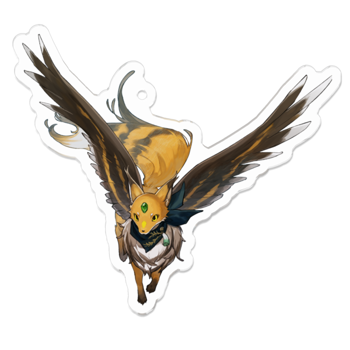 アクリルキーホルダー - 70 x 70 (mm)