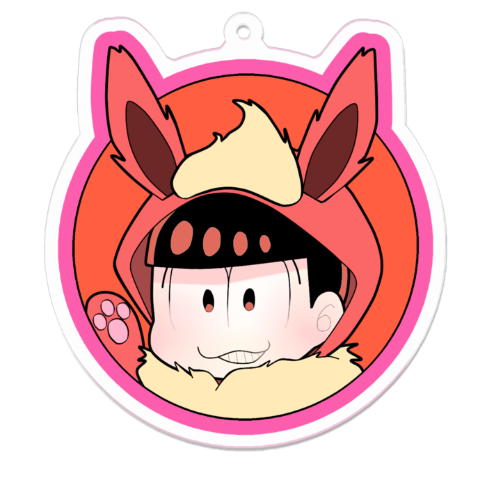 アクリルキーホルダー - 70 x 70 (mm)