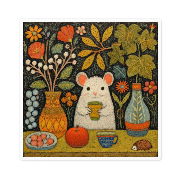 ステッカー - 100 x 100 (mm)