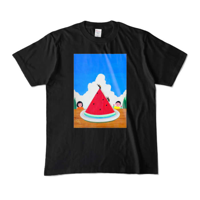 カラーTシャツ - M - ブラック (濃色)