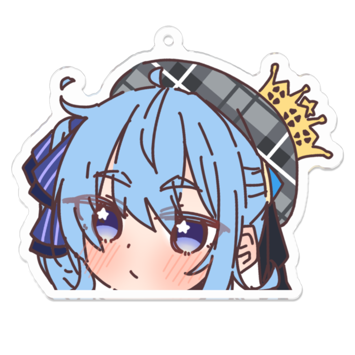 アクリルキーホルダー - 70 x 70 (mm)