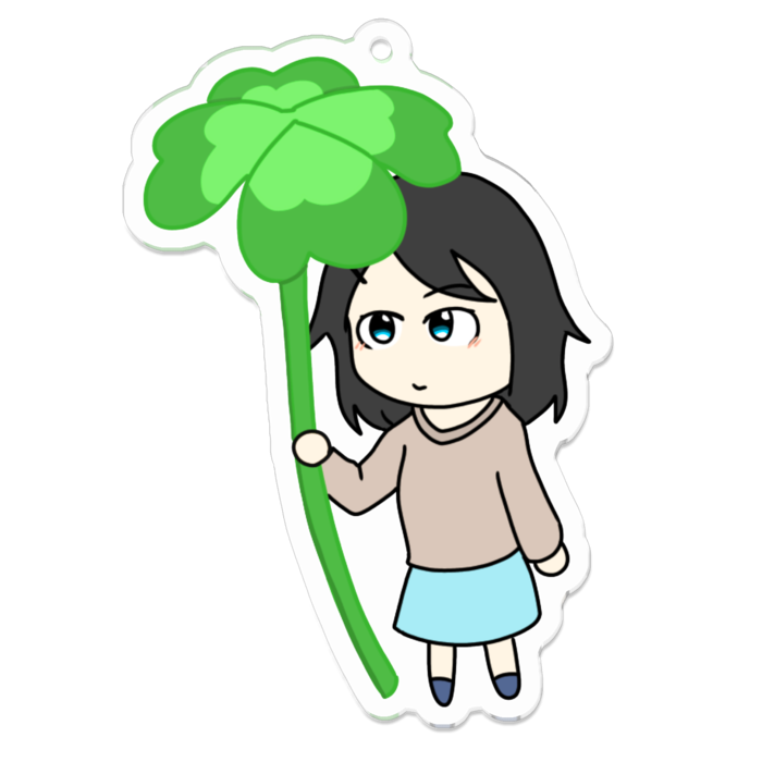 アクリルキーホルダー - 70 x 70 (mm)