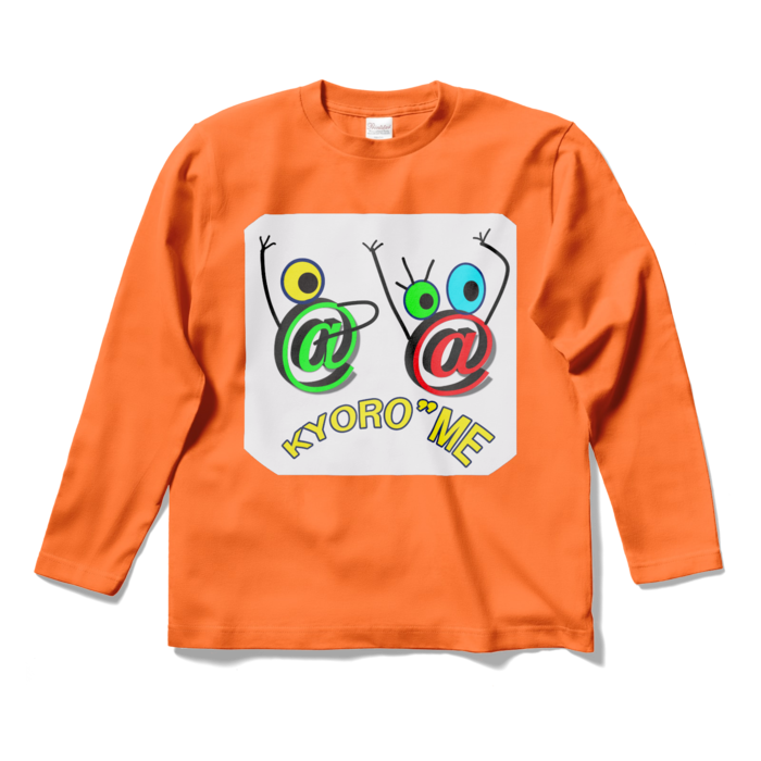 ロングスリーブTシャツ - S - オレンジ