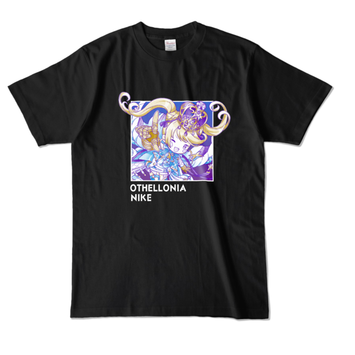 ちびキャラニケTシャツ（L / ブラック）