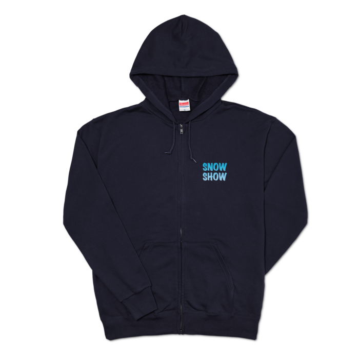 ジップパーカー - XL -ネイビー