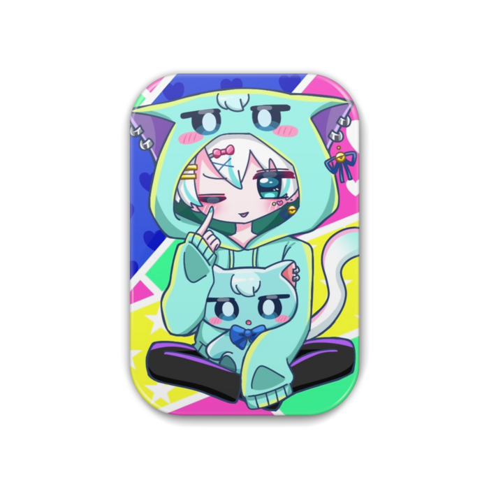 缶バッジ illust:すず - 角丸 51x76mm