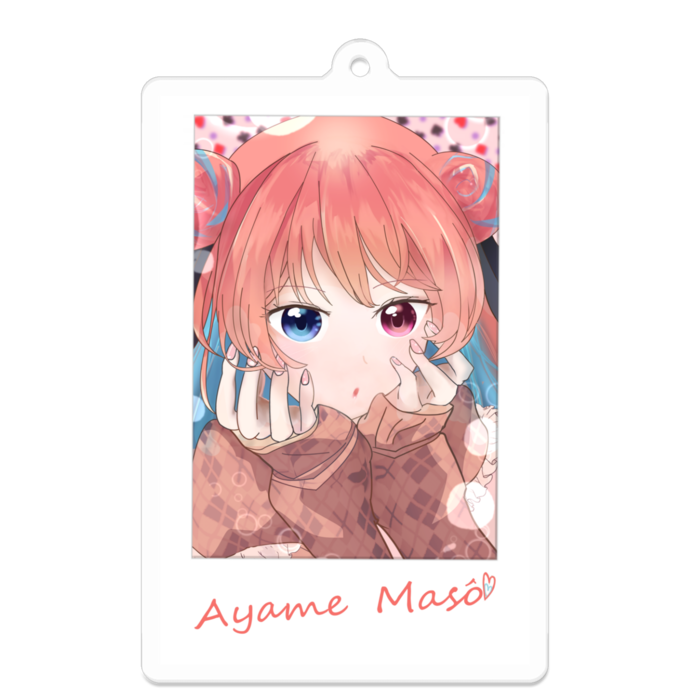 ②おとぼけ　アクリルキーホルダー - 70 x 70 (mm)(1)