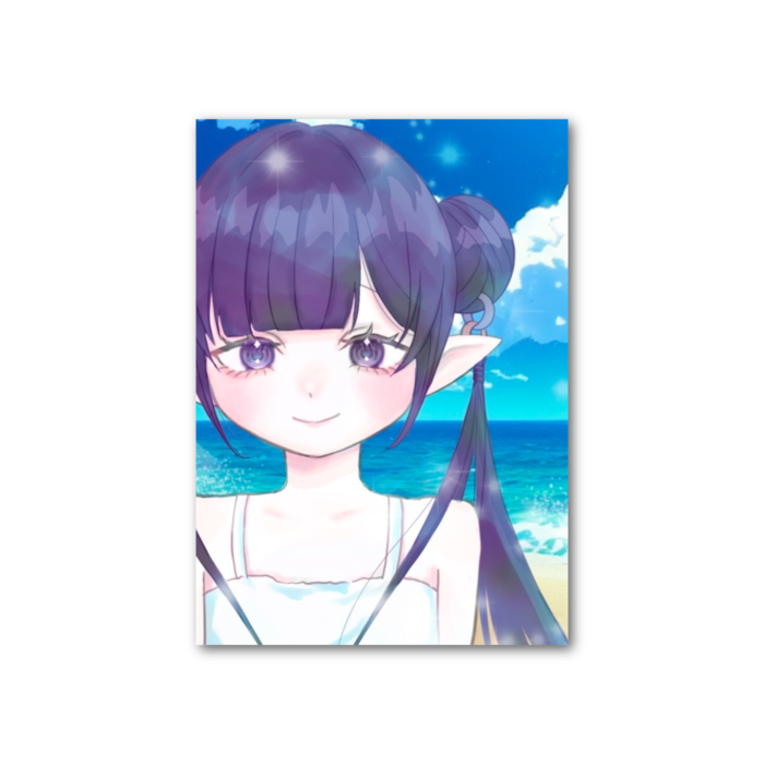 フォト風カード - 縦 - 片面