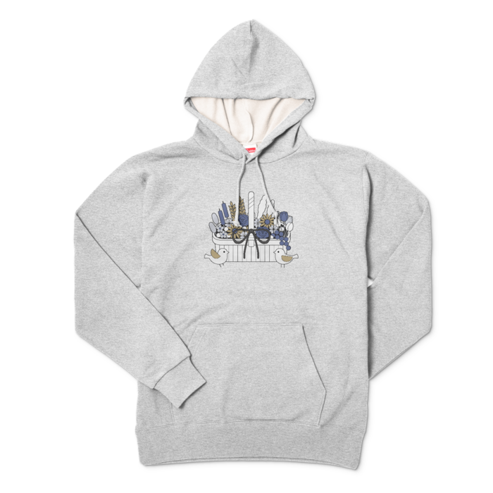 プルパーカーA　灰色　XL