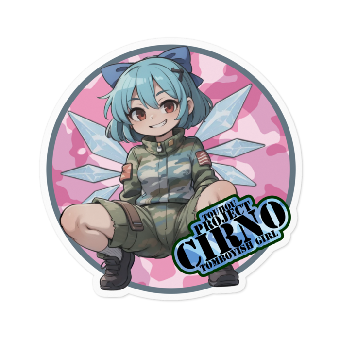ステッカー - 100 x 100 (mm)