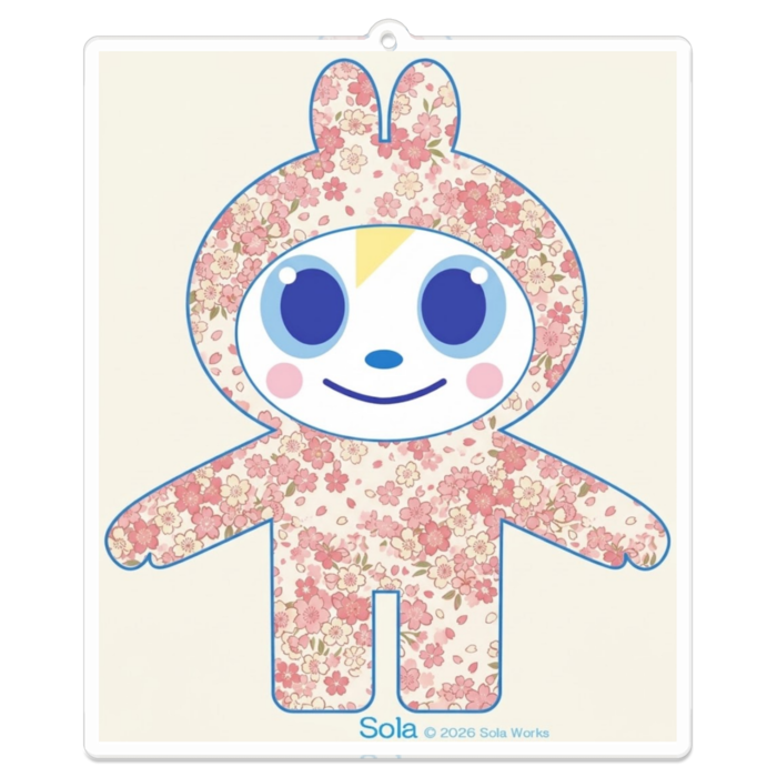 アクリルキーホルダー - W100 × 100mm 以内