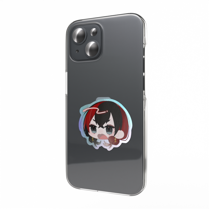 オーロラスマホステッカー - 縦