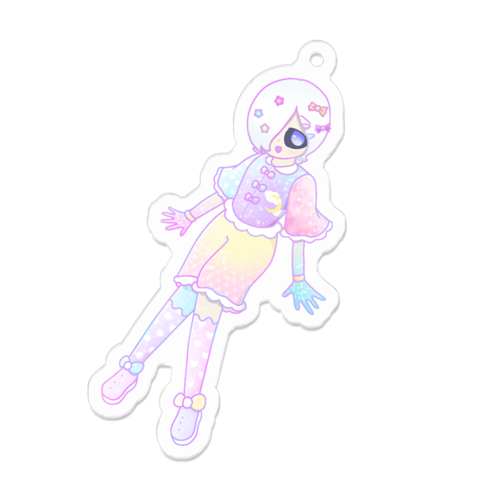 アクリルキーホルダー - 70 x 70 (mm)