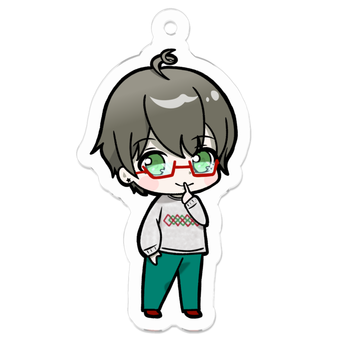 アクリルキーホルダー - 50 x 50 (mm)