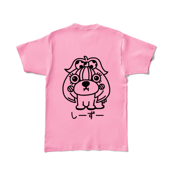 カラーTシャツ - L - ピーチ (淡色)