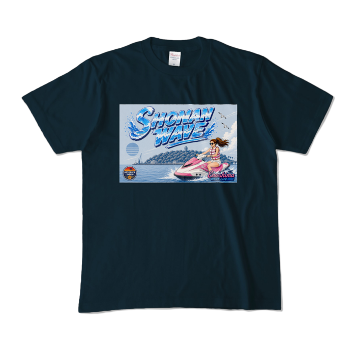 カラーTシャツ - M - ネイビー (濃色)