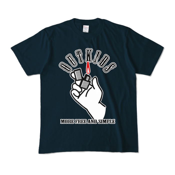 カラーTシャツ - M - ネイビー (濃色)