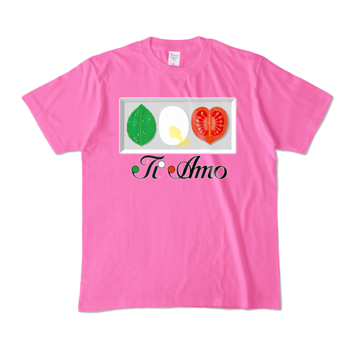 カラーTシャツ - M - ピンク (濃色)