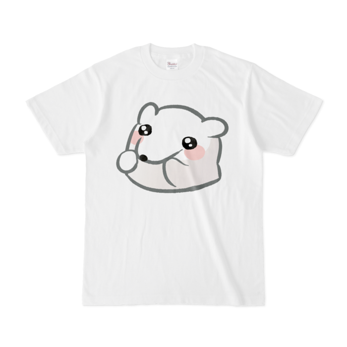 うるうる_くまぷTシャツ - S