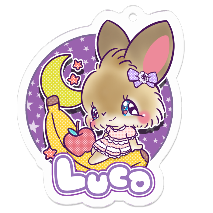 アクリルキーホルダー - 50 x 50 (mm)