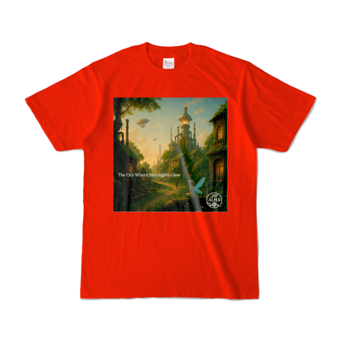 カラーTシャツ - S - レッド (濃色)