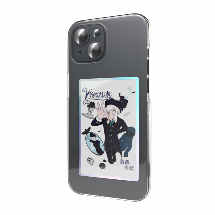 オーロラスマホステッカー - W55 × H91mm 以内