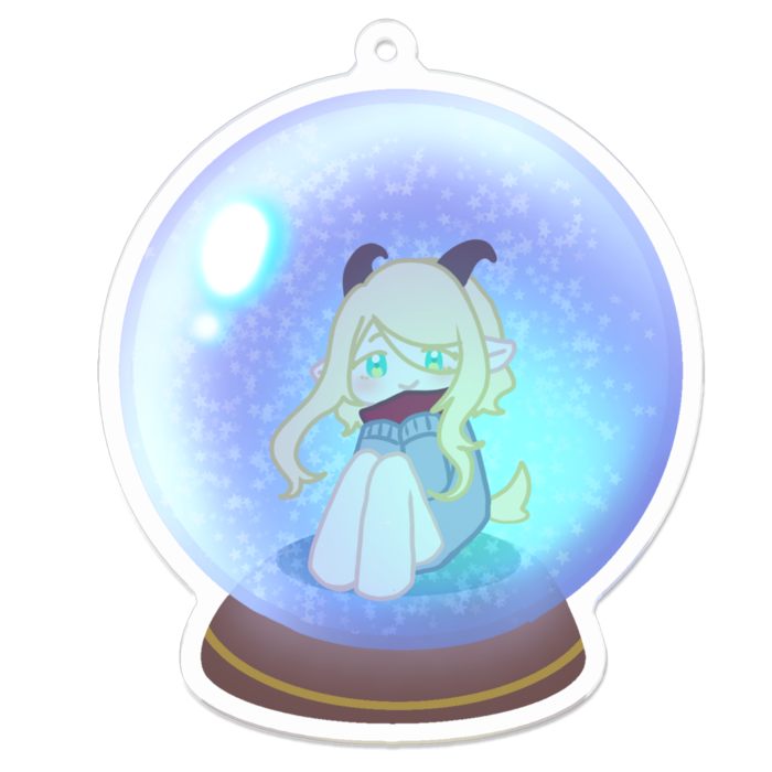 アクリルキーホルダー - 70 x 70 (mm)