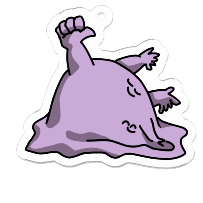 アクリルキーホルダー - 50 x 50 (mm)