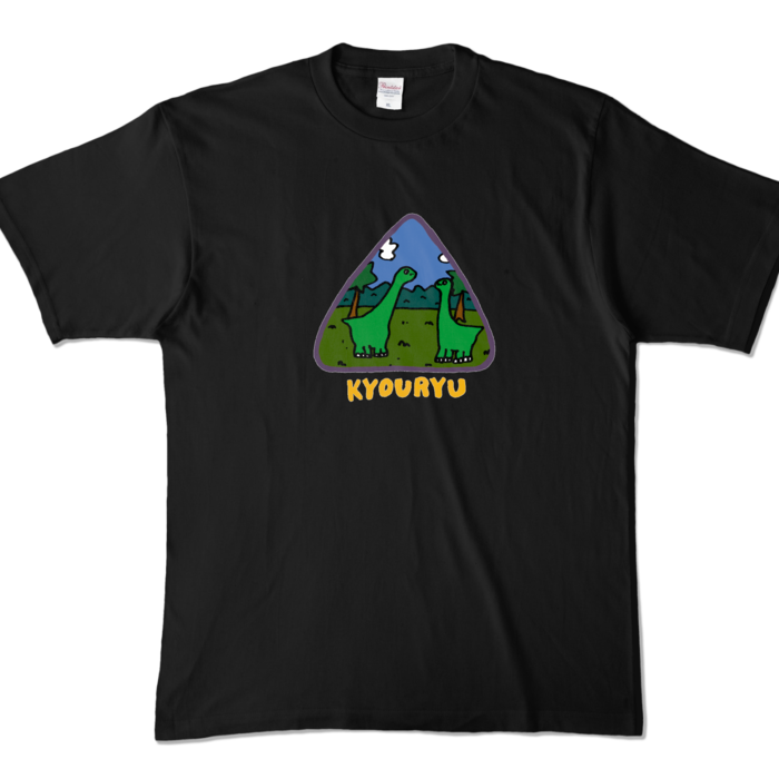 カラーTシャツ - XL - ブラック (濃色)