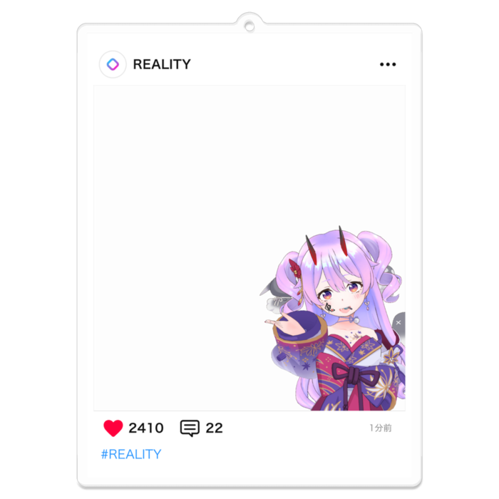 アクリルキーホルダー - 100 x 100 (mm)