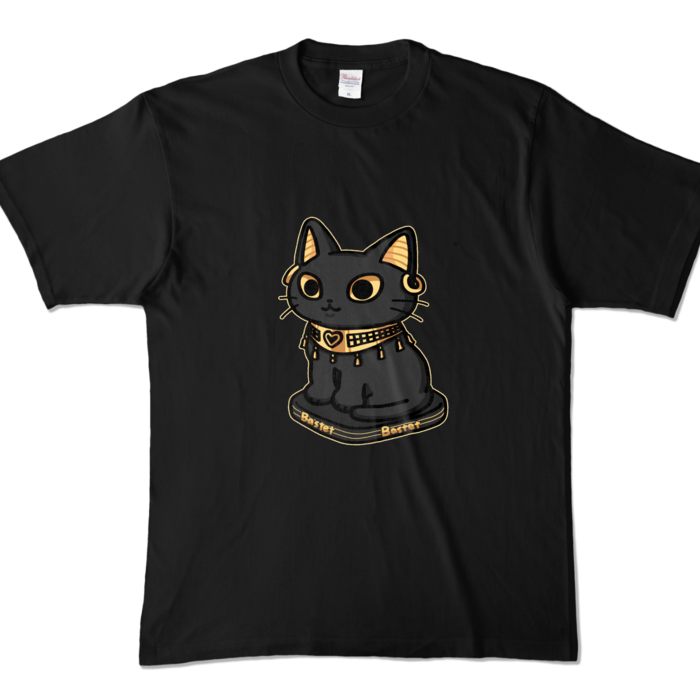 カラーTシャツ - XL - ブラック (濃色)