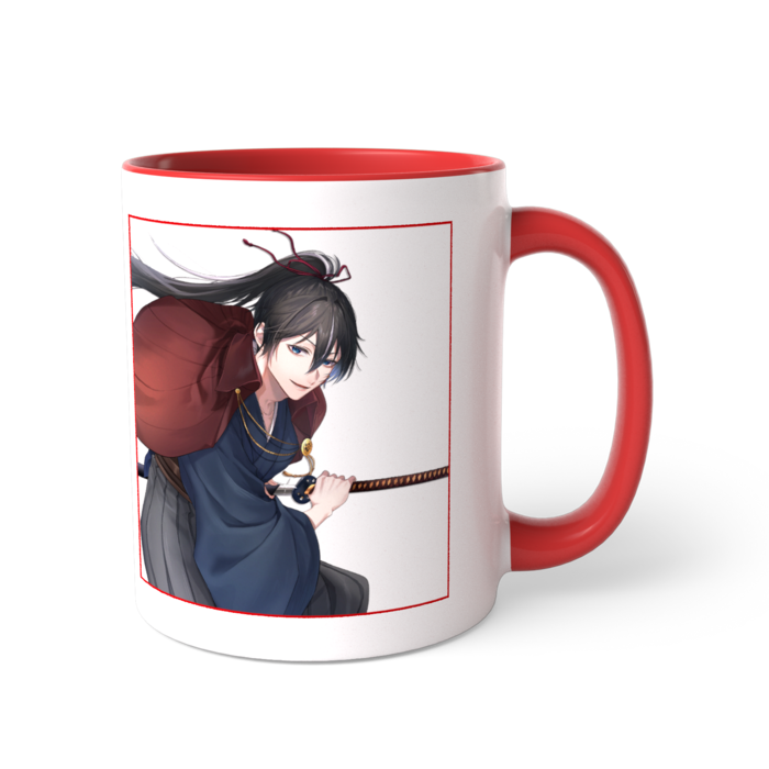 ツートンカラーマグカップ - 直径 8.2cm / 高さ 9.5cm