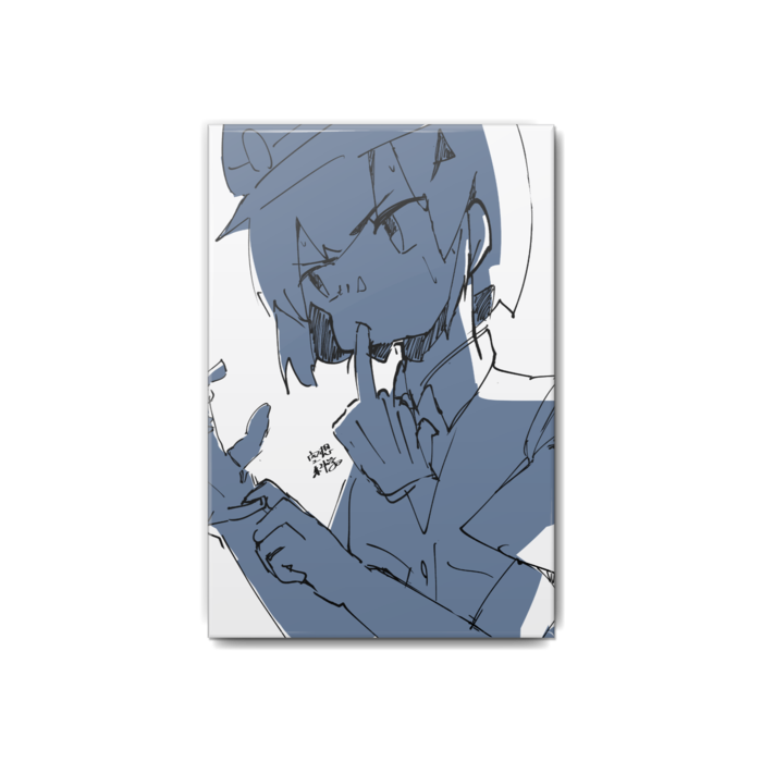 缶バッジ - 54x80mm