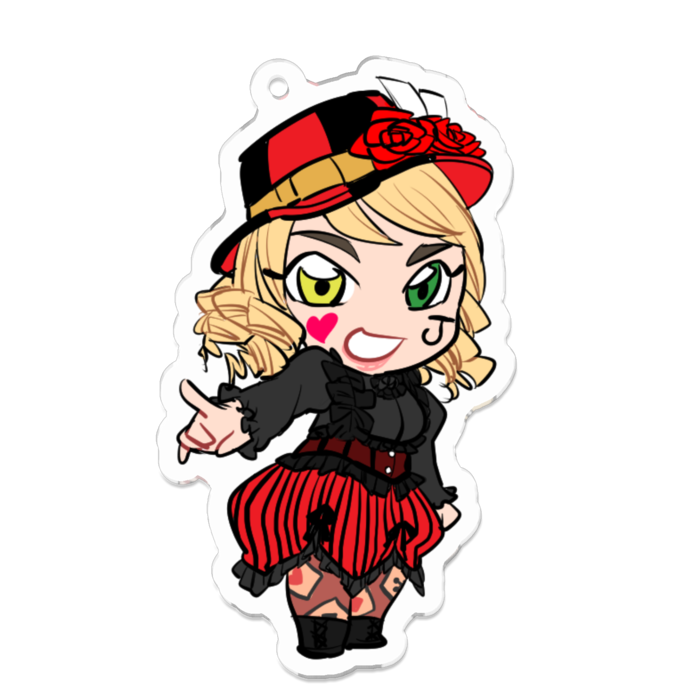 アクリルキーホルダー - 70 x 70 (mm)