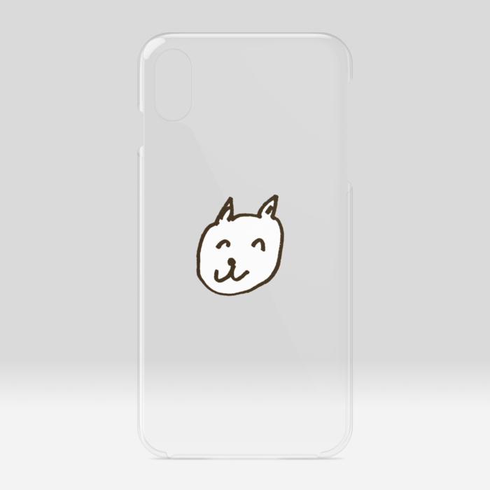 クリアiPhoneケース - iPhone XSMax