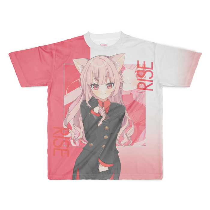 フルグラフィックTシャツ - XL - 両面印刷