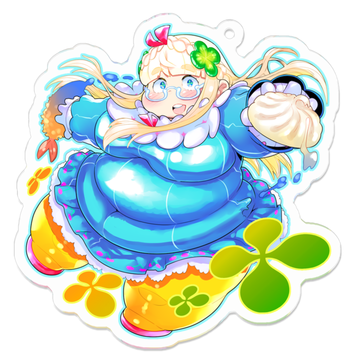 アクリルキーホルダー - 70 x 70 (mm)