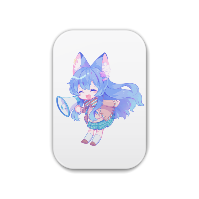 TypeC - White - 角丸 51x76mm