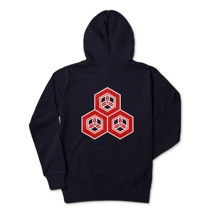 パーカー - L - ネイビー