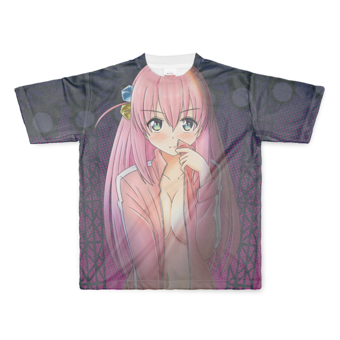 フルグラフィックTシャツ - L - 正面印刷のみ