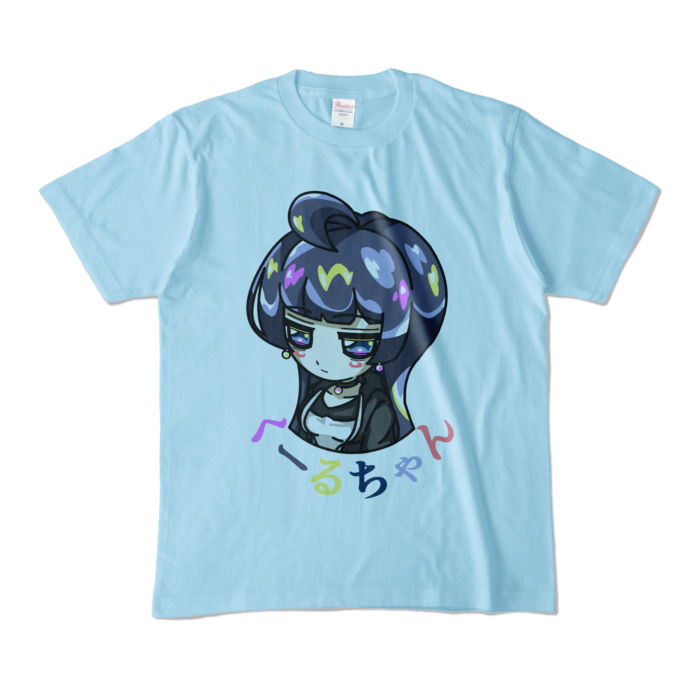 カラーTシャツ - M - ライトブルー (淡色)