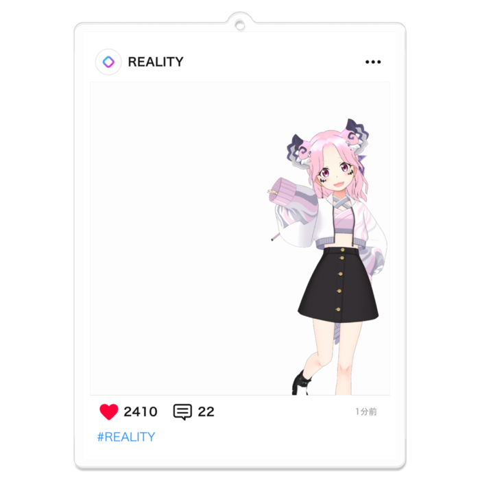 アクリルキーホルダー - 100 x 100 (mm)