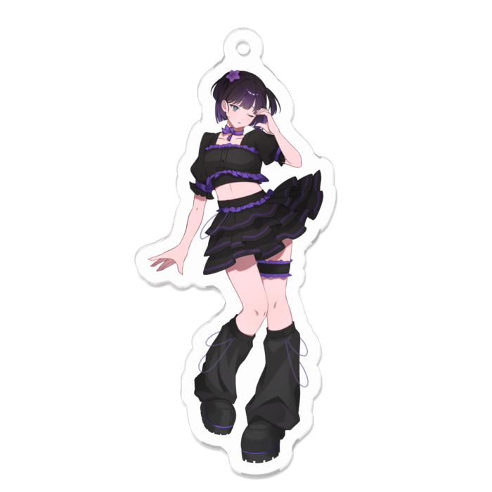 アクリルキーホルダー - 70 x 70 (mm)