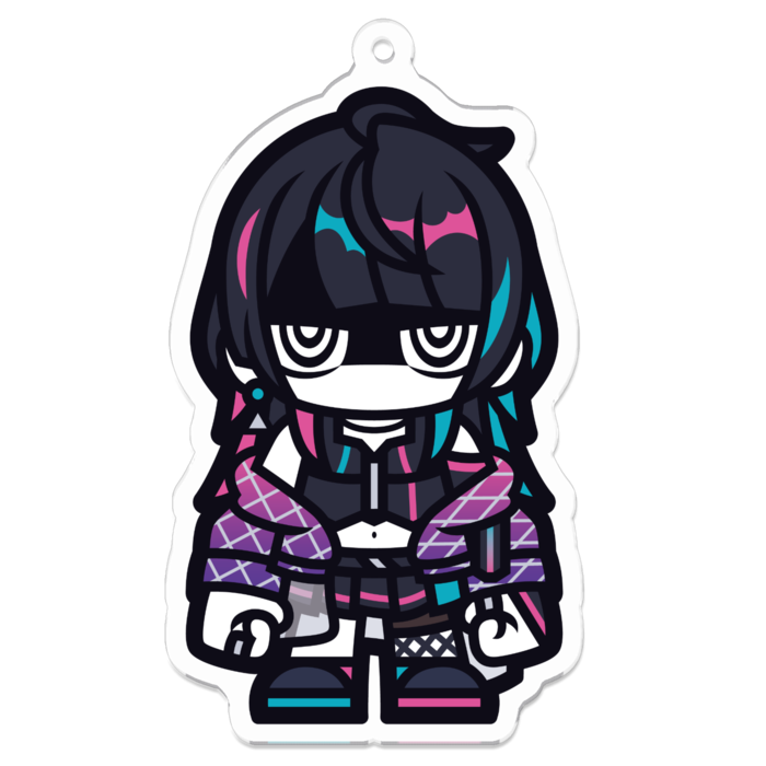 アクリルキーホルダー - 70 x 70 (mm)